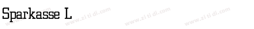 Sparkasse Light字体转换 Sparkasse Light字体转换